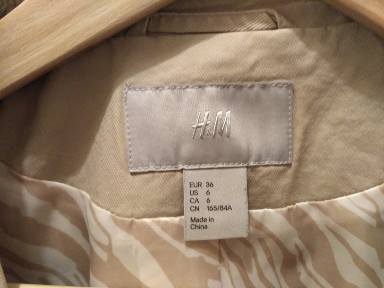 Schöner Blazer von H&M Größe 36