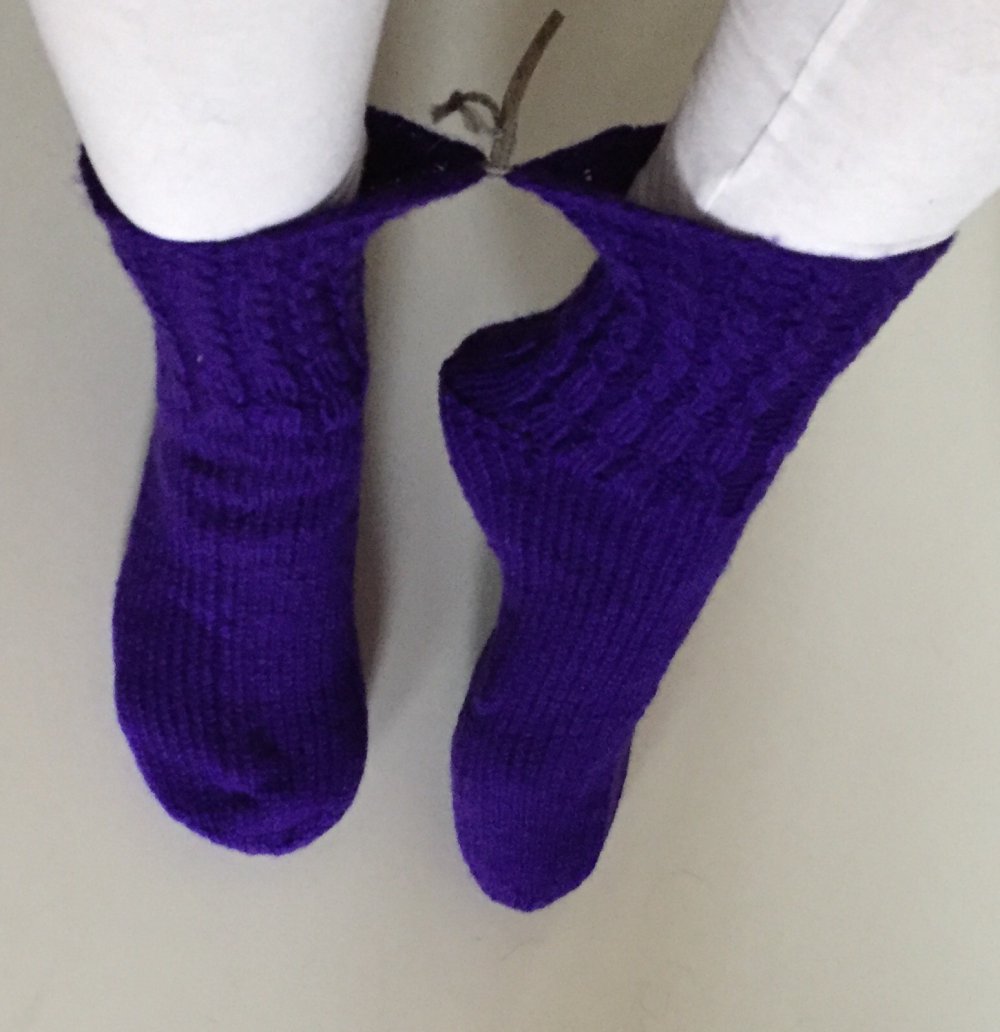 Damen Socken Handarbeit 