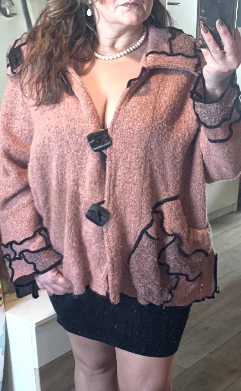 Strickjacke Gr M-L