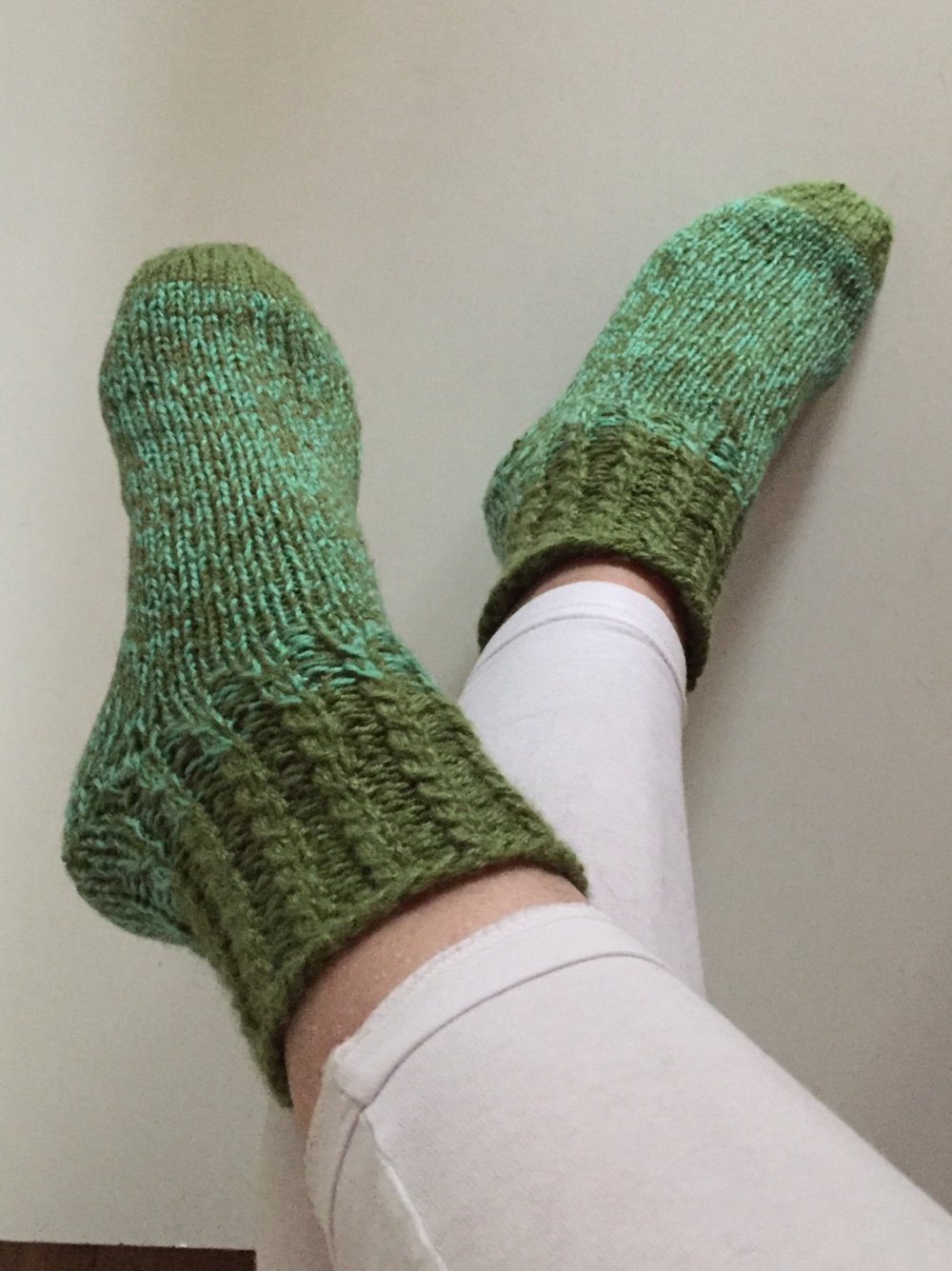 DAMEN Socken Handarbeit in der Gr 38-39