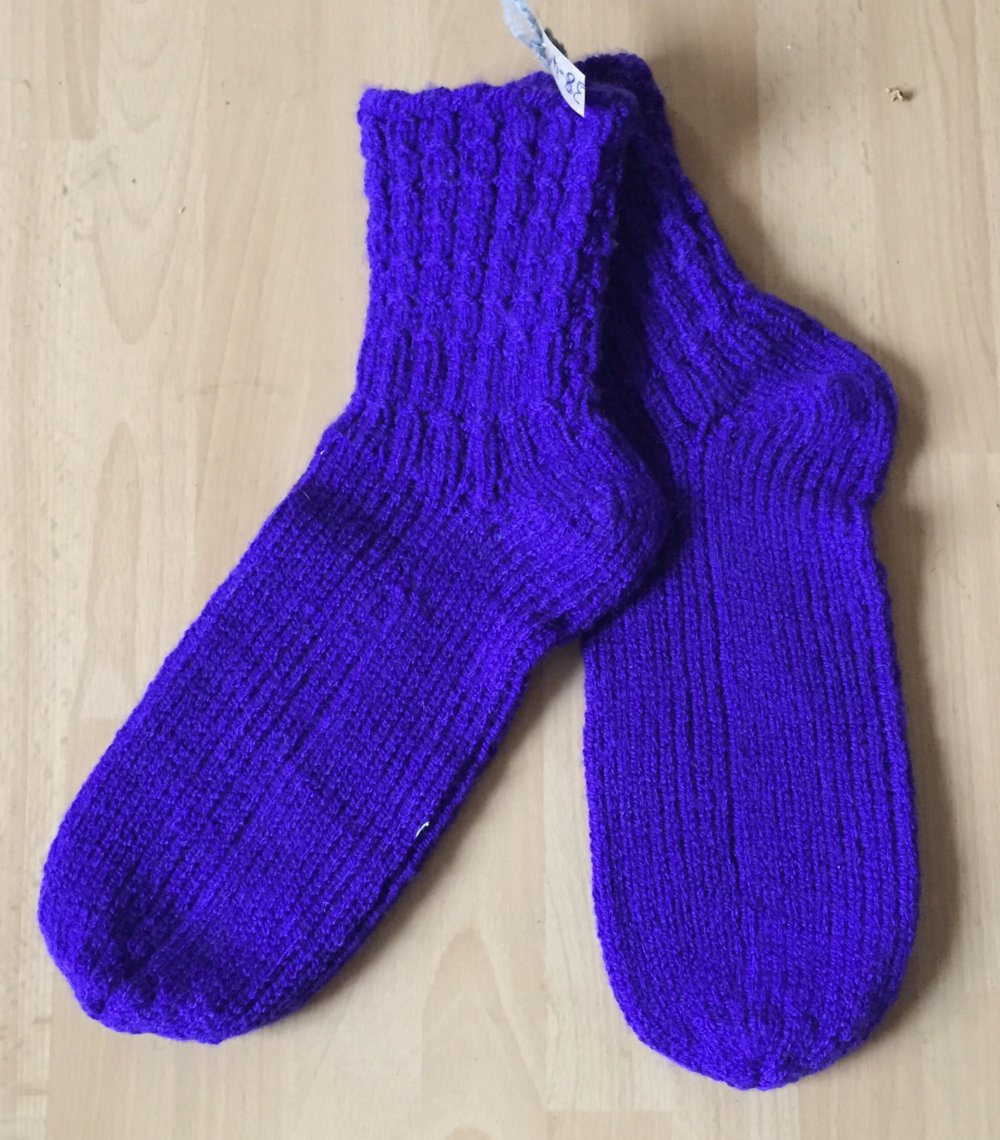 Damen Socken Handarbeit 