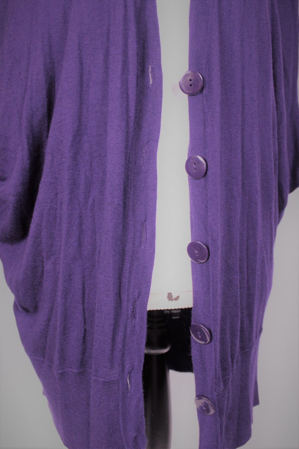 Lila Strickjacke Warehouse London UK 12