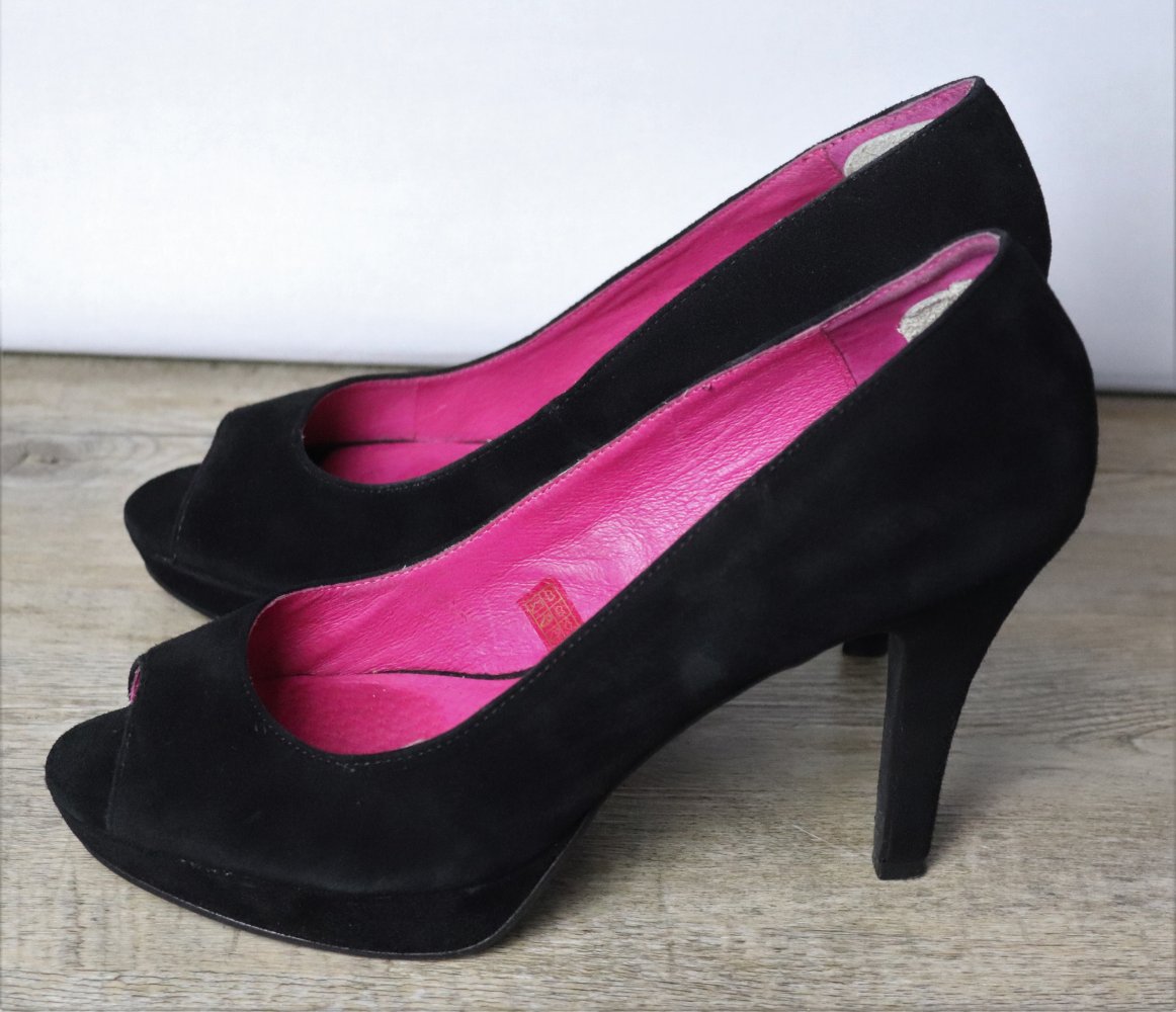Ladystar by Daniela katzenberger Peeptoe Pumps schwarz Gr.39