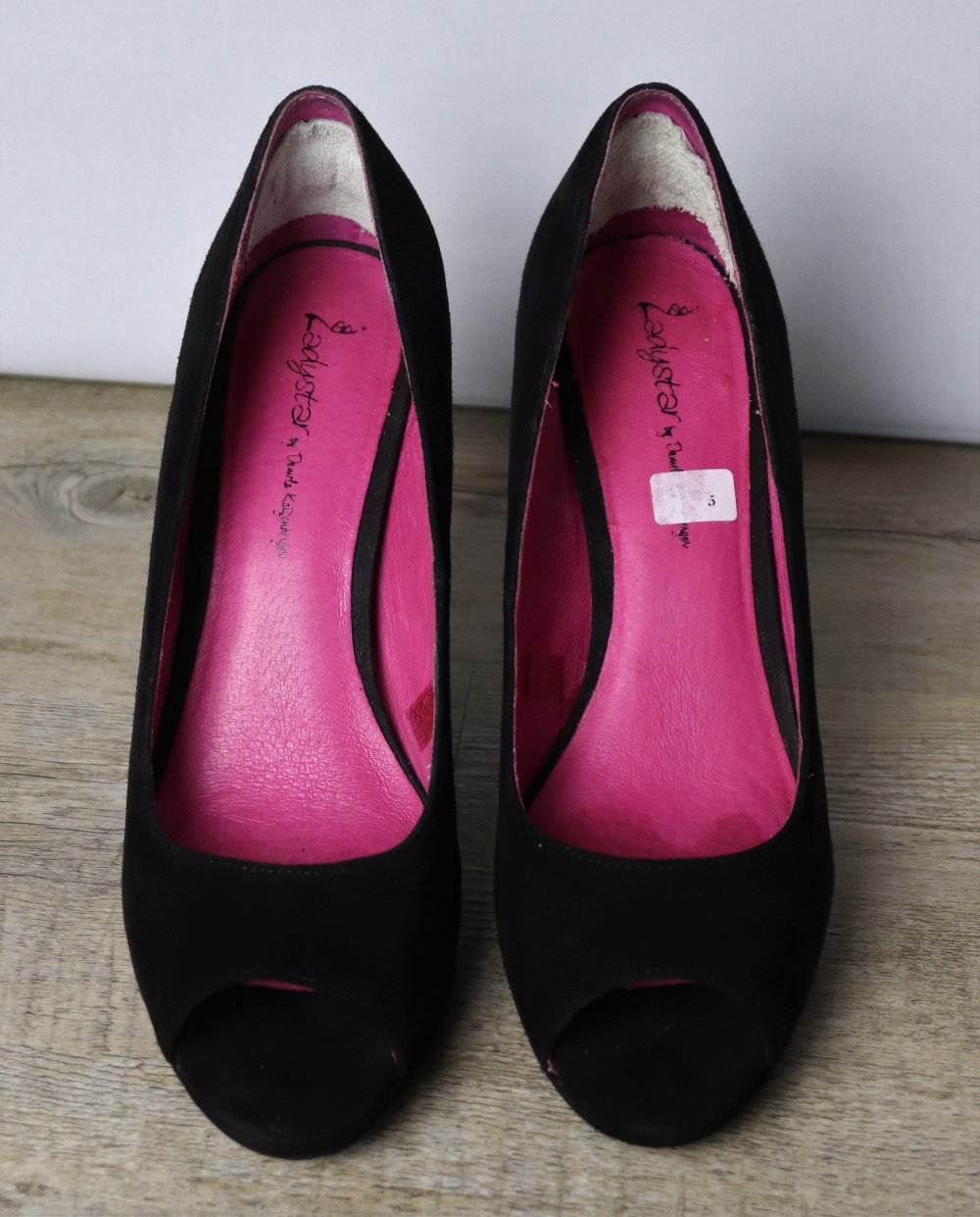 Ladystar by Daniela katzenberger Peeptoe Pumps schwarz Gr.39