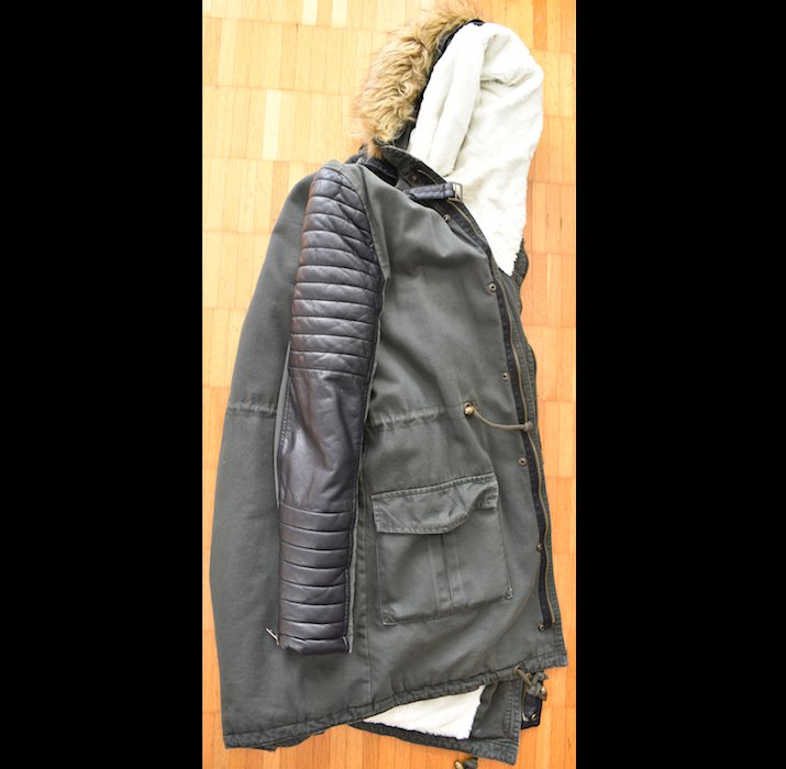 Olivgrüner Damenparka