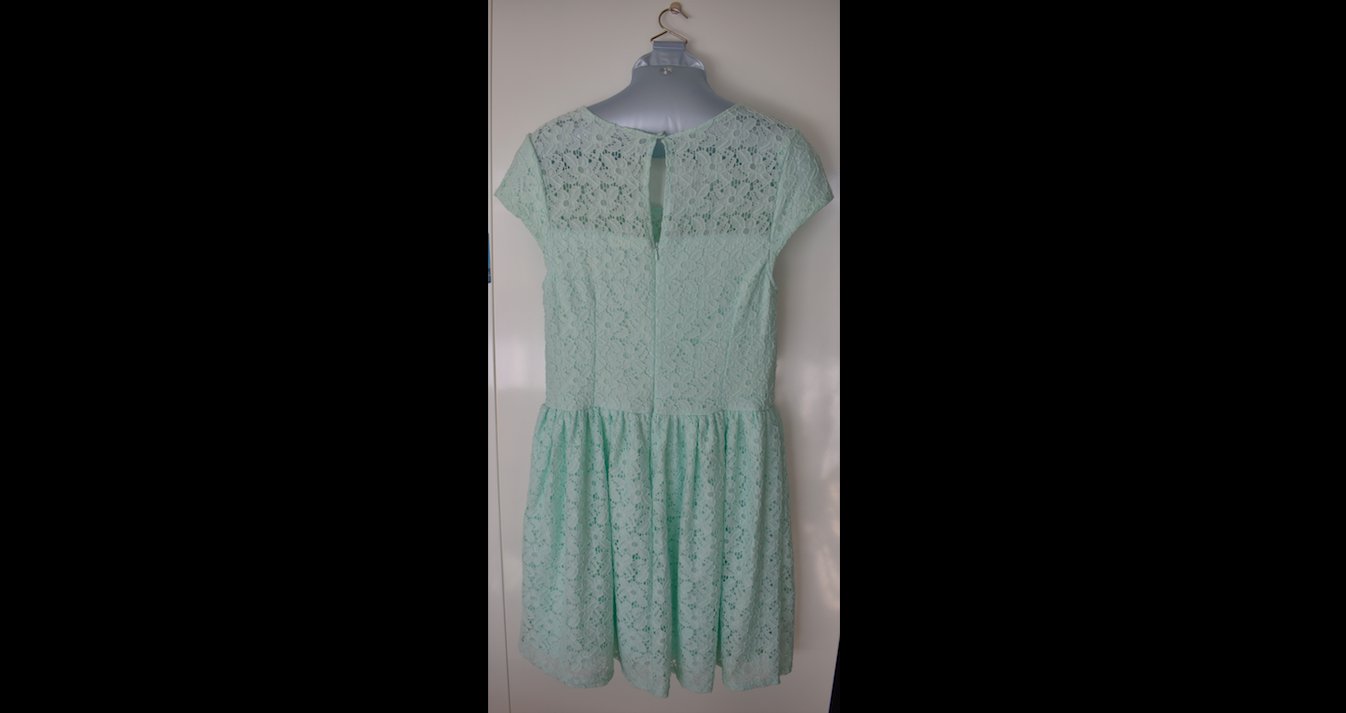 Mintgrünes Kleid