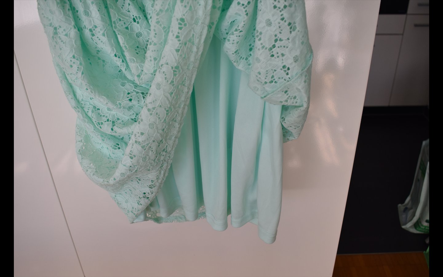 Mintgrünes Kleid