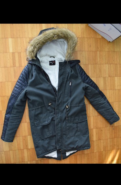 Olivgrüner Damenparka