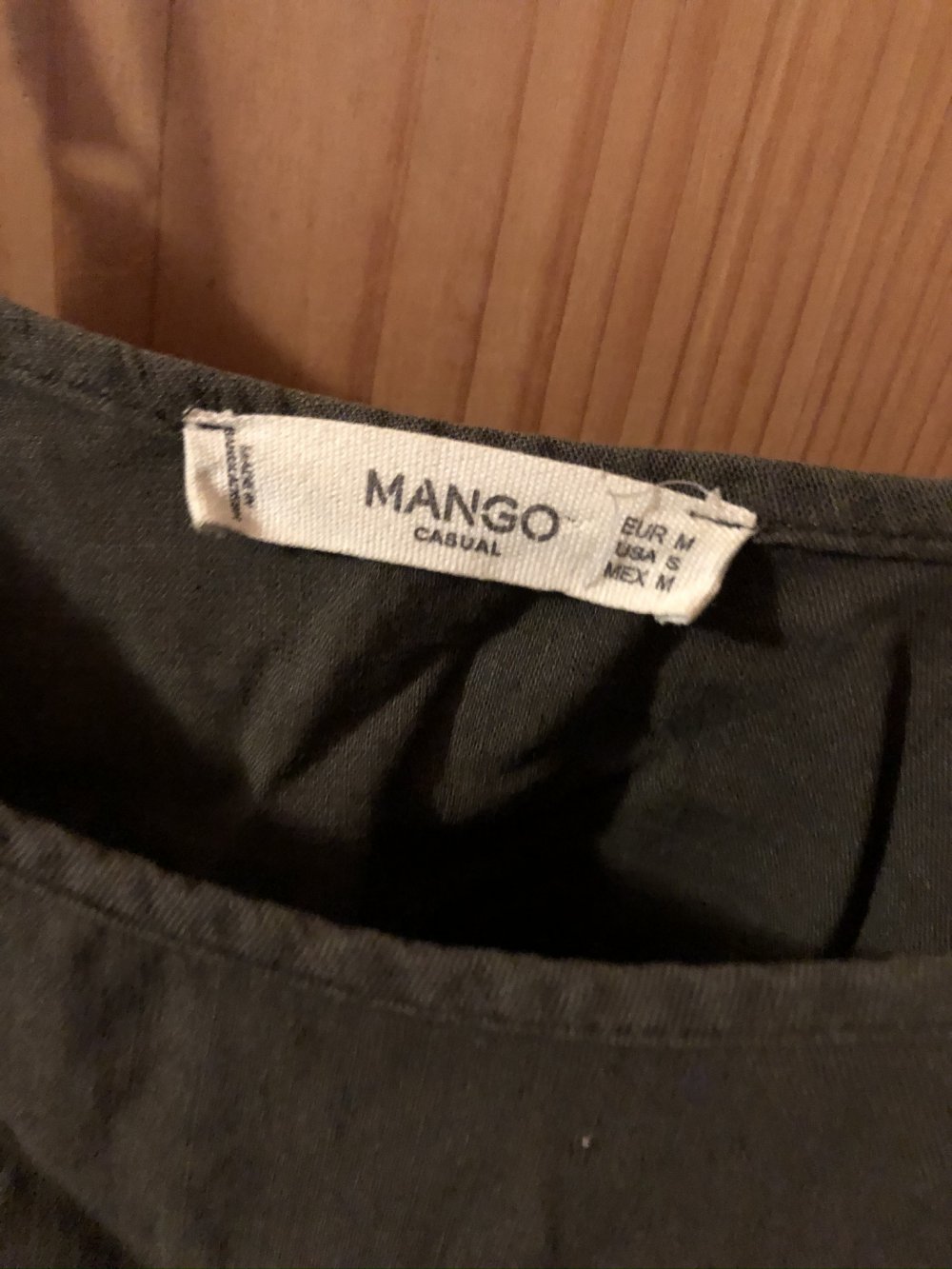 Jumpsuit Mango Olivegrün Gr. M