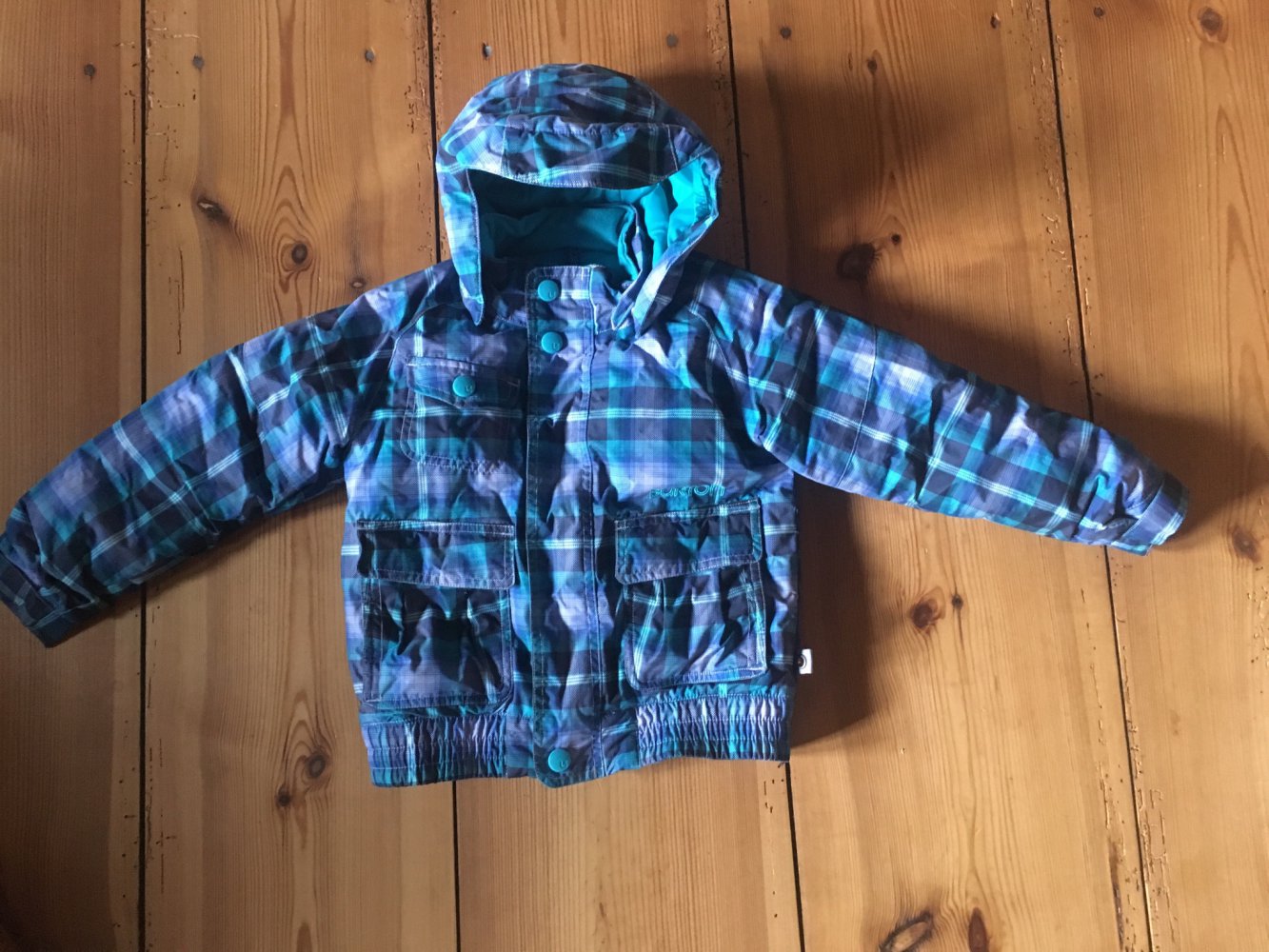 Burton Twist Bomber Jacke Gr.104, blau