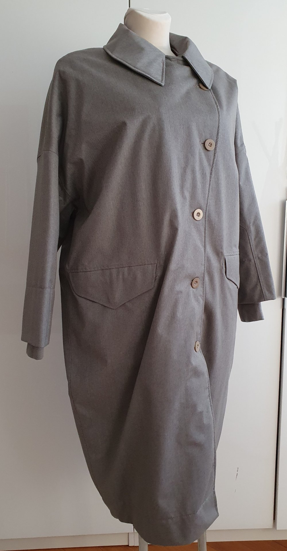 G-Lab Parka Oversize-Mantel Wintermantel Wollmantel Gr. S