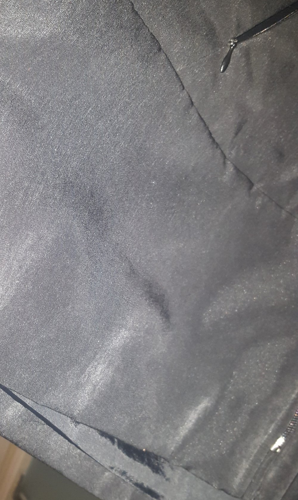 Schwarze leicht wattierte Weste Gr. XL