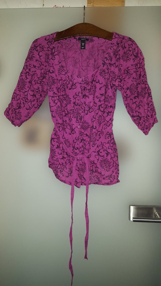 Bluse von H&M Gr. 46 pink