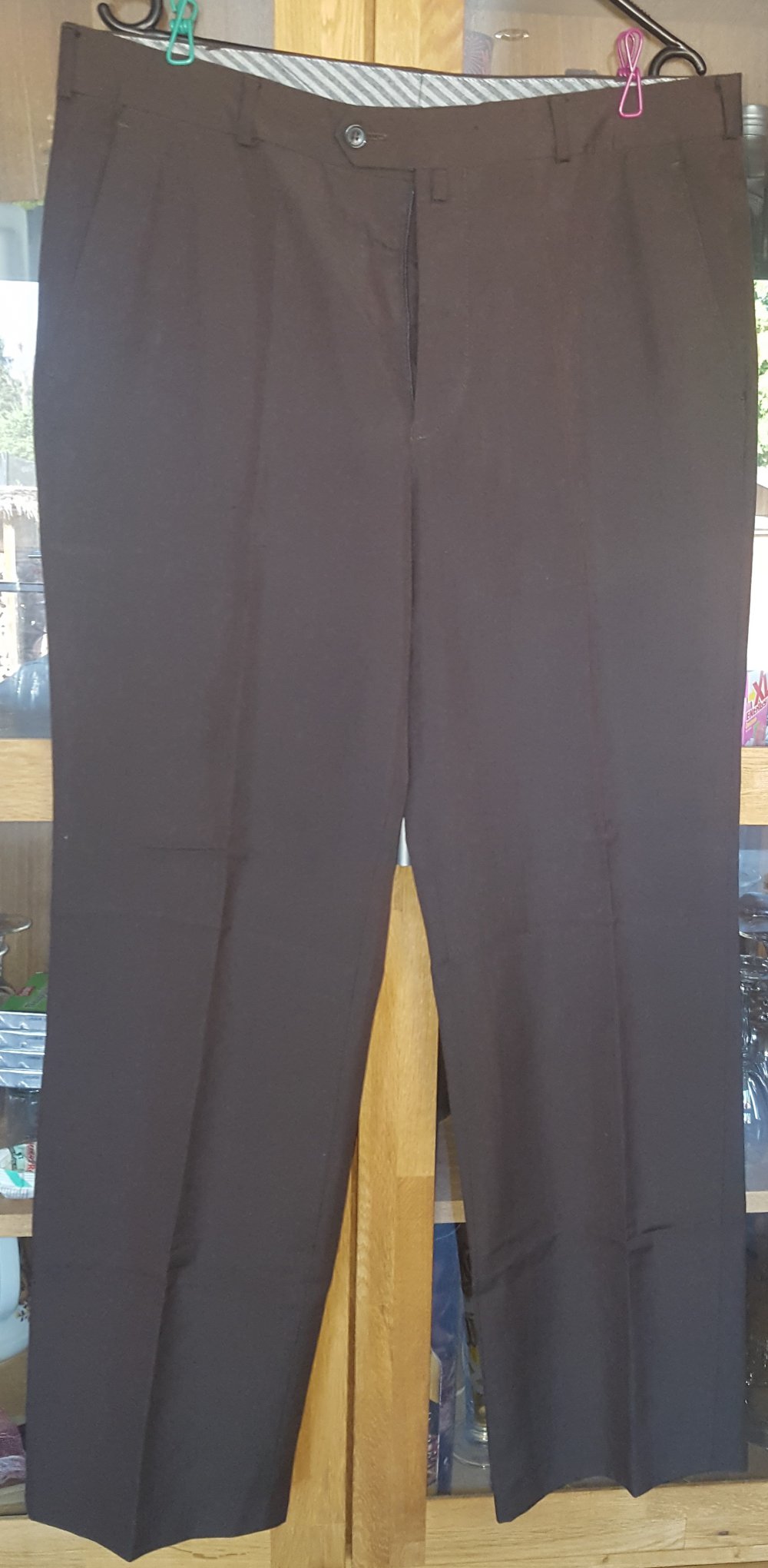 Hose Gr. 46 von Forena dunkelbraun