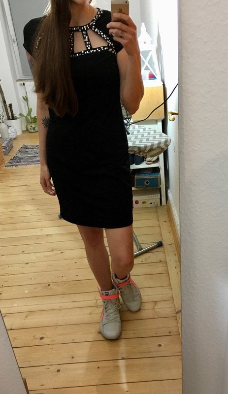 Ashley Brooke Kleid Gr. 38/40 (ca. M) schwarz Boutique Designer Damenmode