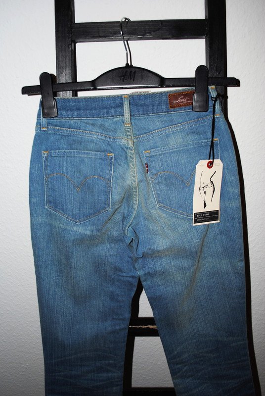 NEU Levi´s Jeans W26 L32 (ca. XS) blau Bold curve Straight Leg Skinny