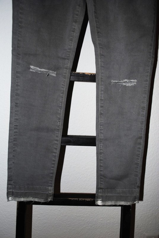 NEU Patrizia Dini Jeans Gr. 34 (ca. XS) grau kurz Damen lässig