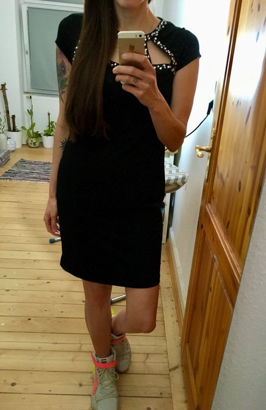 Ashley Brooke Kleid Gr. 38/40 (ca. M) schwarz Boutique Designer Damenmode