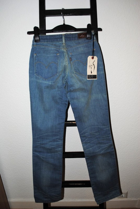 NEU Levi´s Jeans W26 L32 (ca. XS) blau Bold curve Straight Leg Skinny