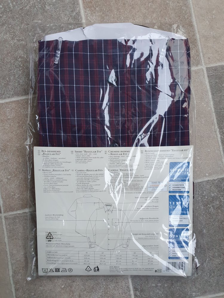 Herren Businesshemd Neu und Orginalverpackt