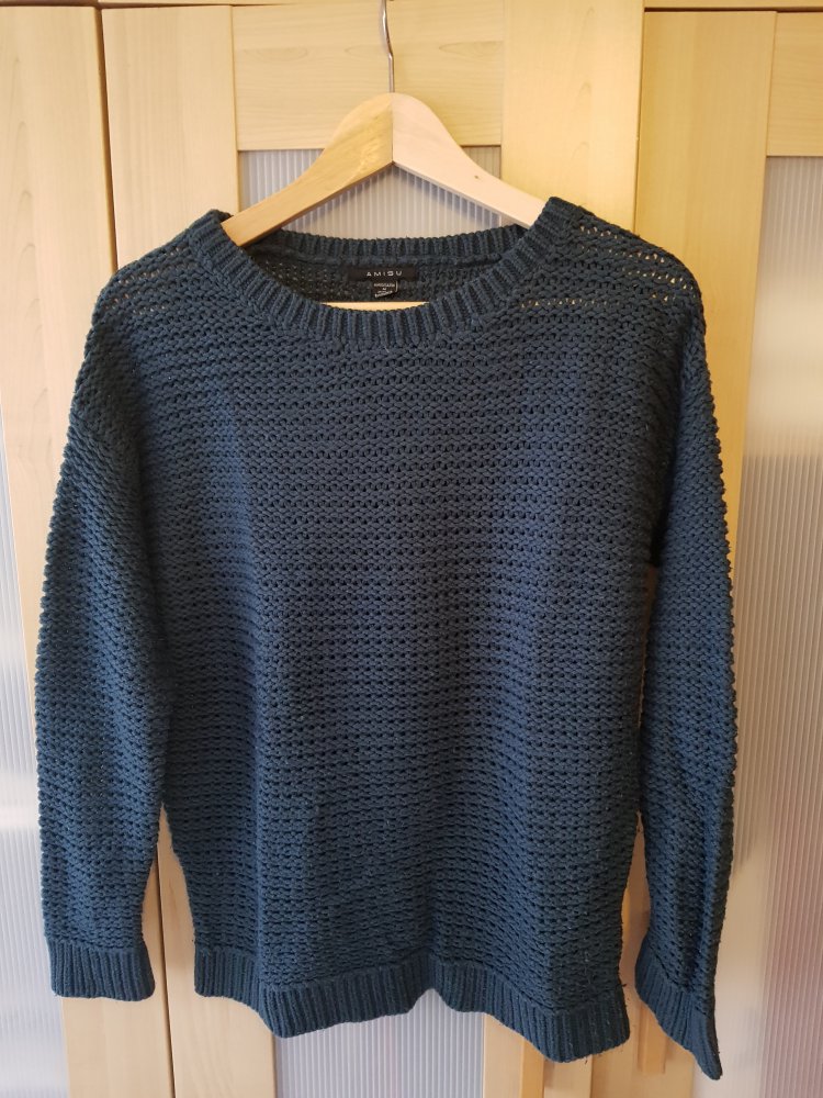 Strickpullover petrol