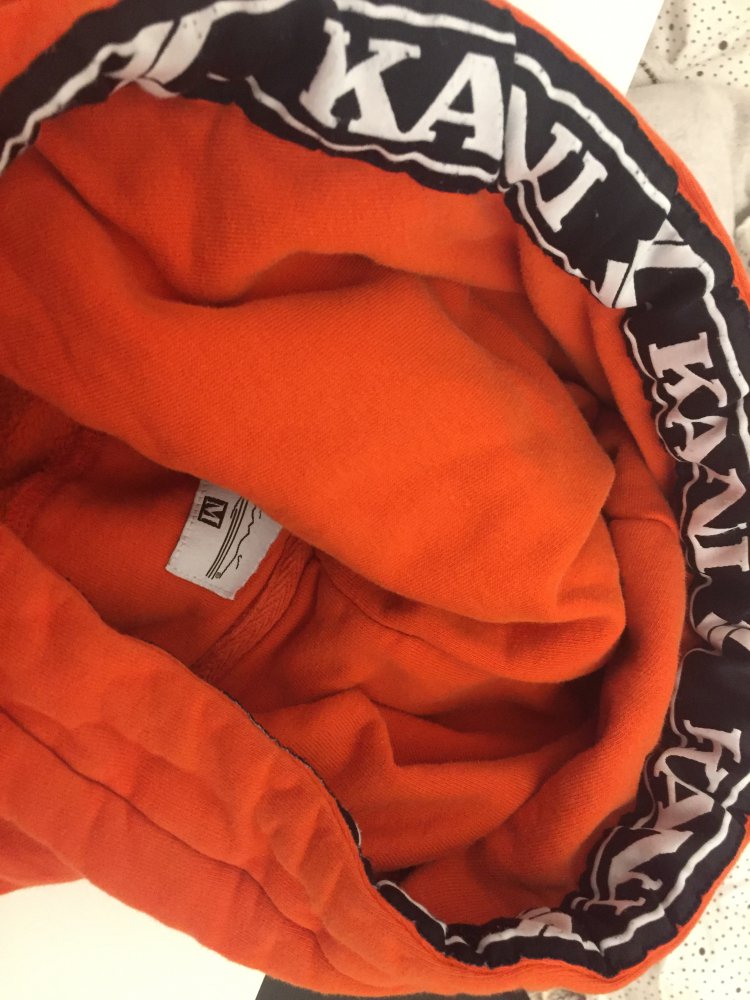 Orangener kani Pullover gr. M