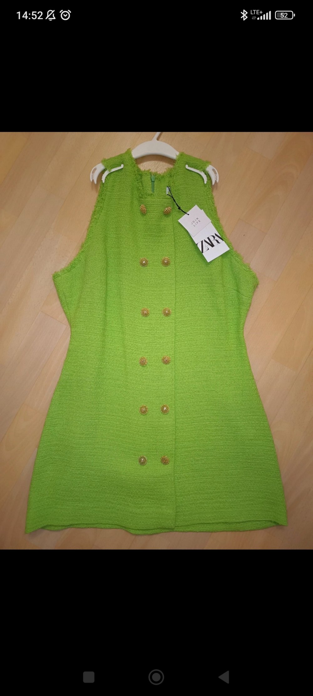Zara Bouclé Kleid neu 