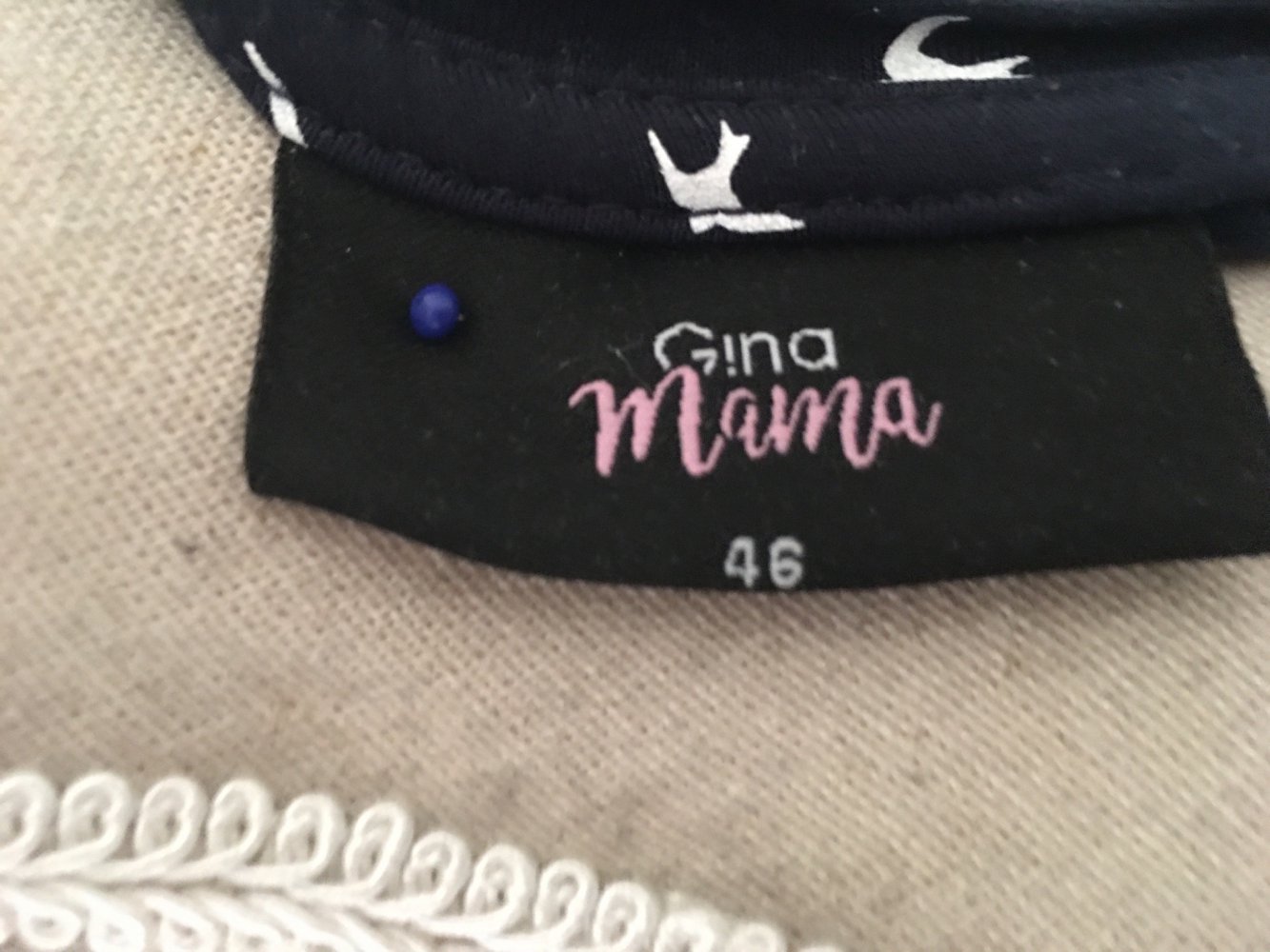 Umstands- und Stillkleid von Gina Mama (erstings family) Gr. 46 sehr praktisch