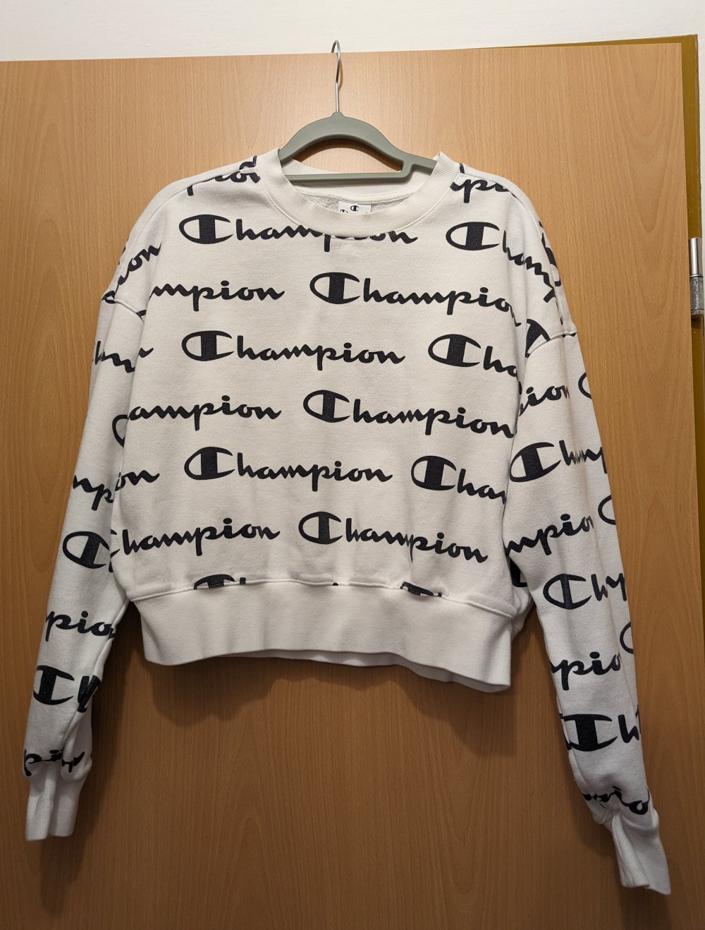 Weißes Sweatshirt von Champion