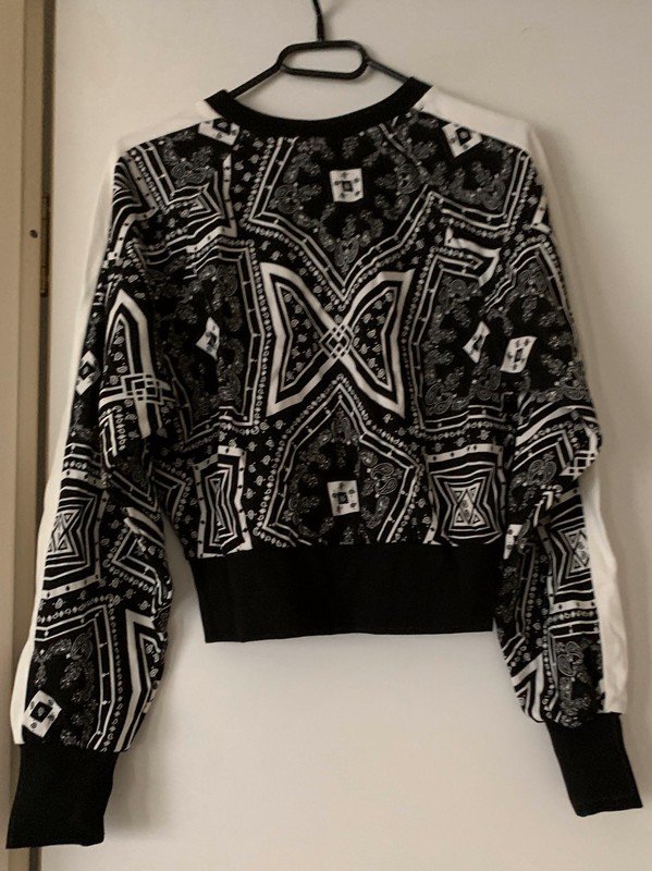 Schwarz weißer Pullover von C&A 