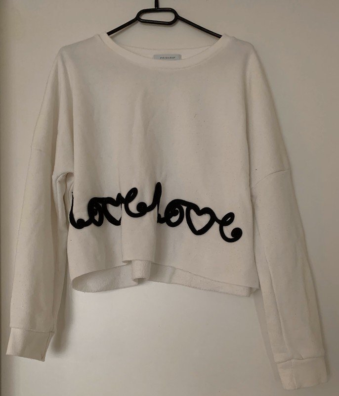 Weißer Pullover von Primark 