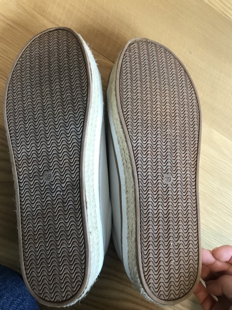 H&M bast weiße sneaker