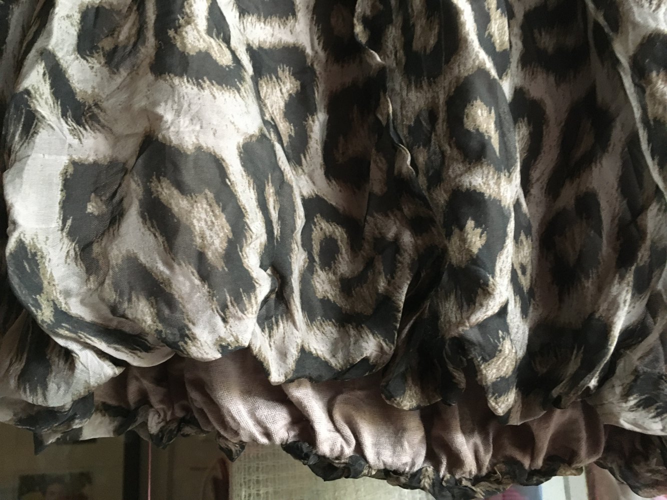 Seidenbluse mit lange Ärmel