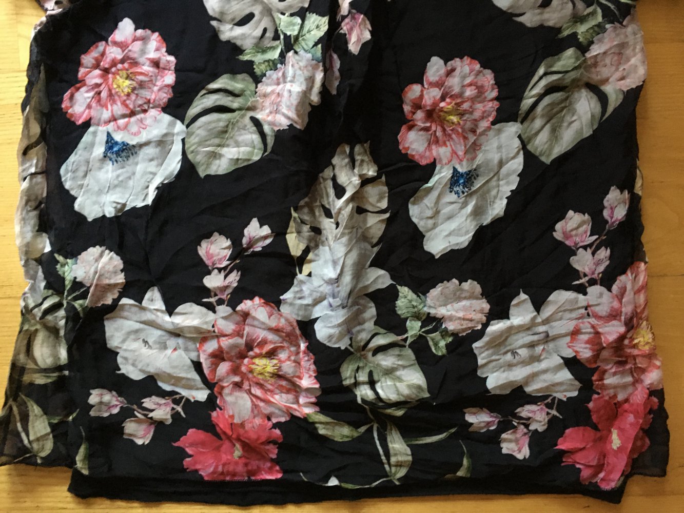 Bluse aus Seide