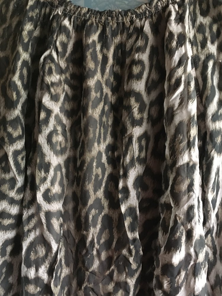 Seidenbluse mit lange Ärmel