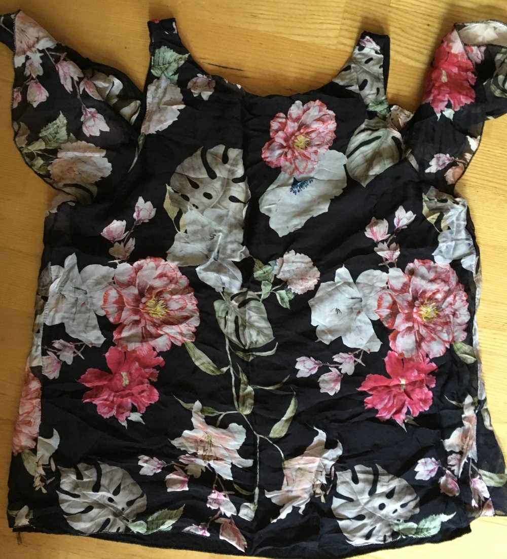 Bluse aus Seide