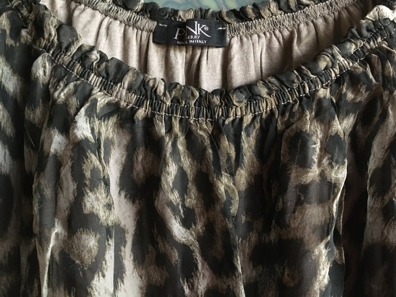 Seidenbluse mit lange Ärmel