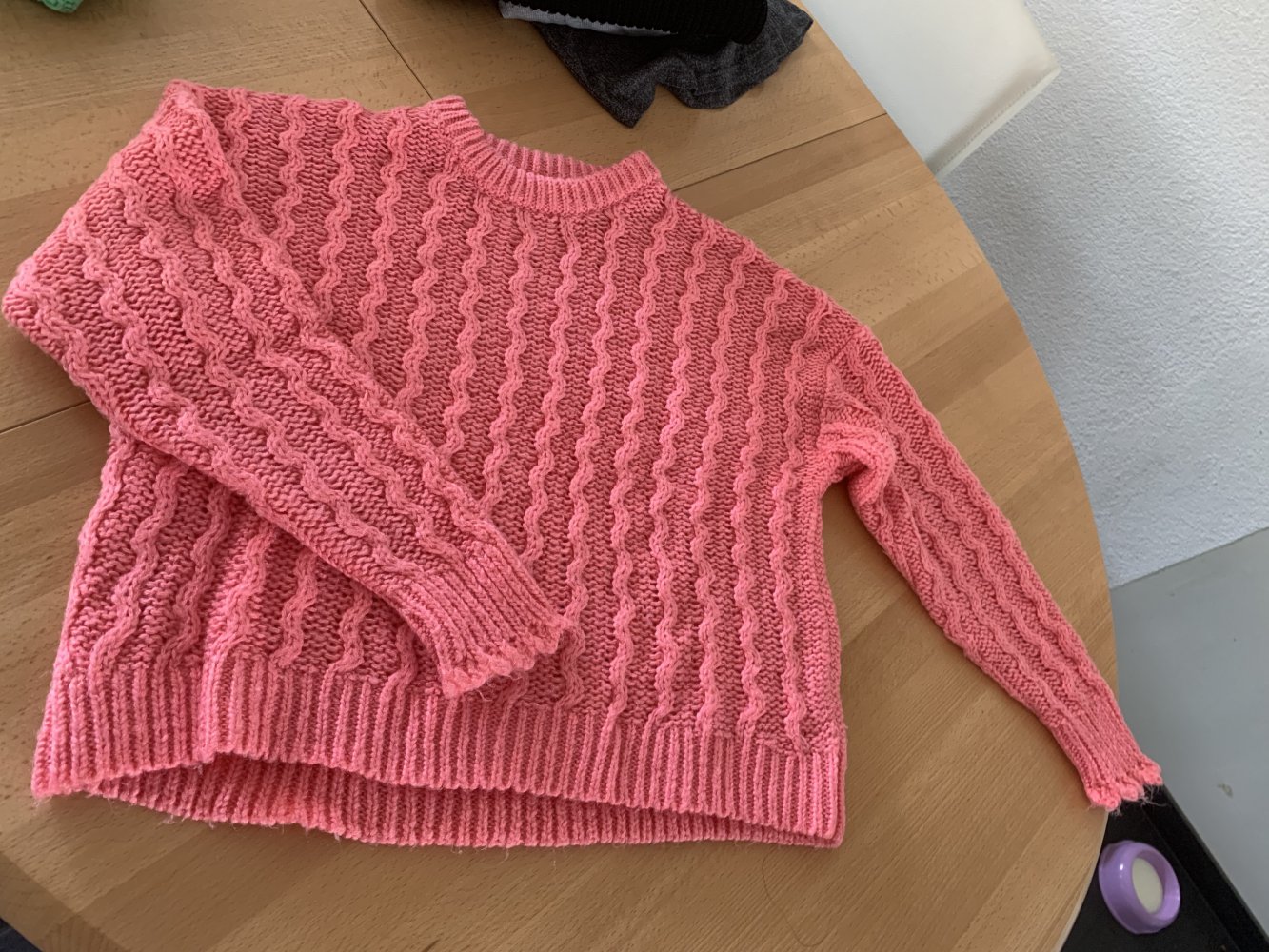 Pinker Pullover New Yorker