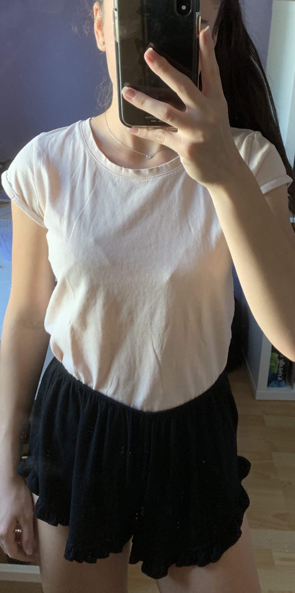 T-Shirt hell rosa