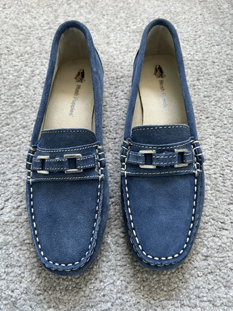 Neue Hush Puppies Damen Slipper Wildleder Größe 37