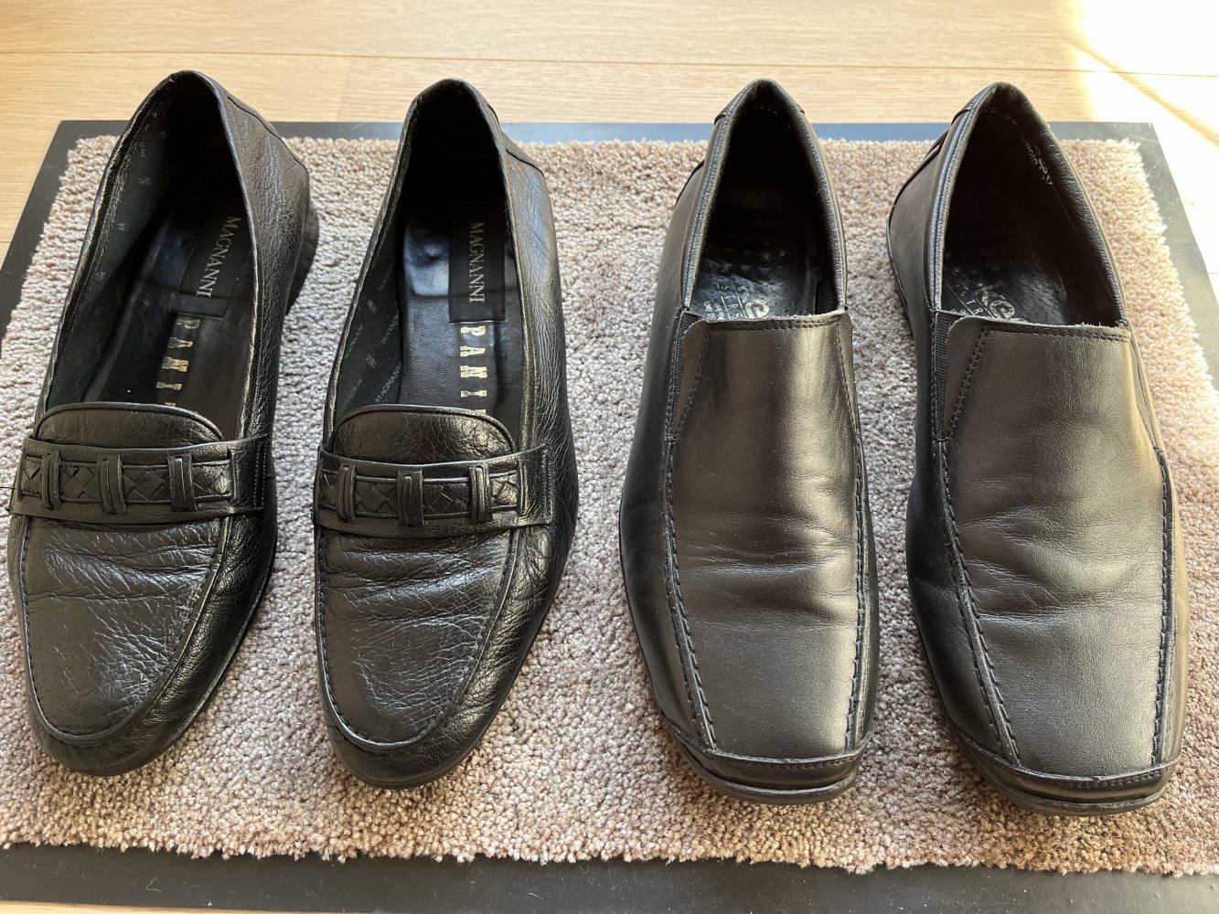 Slipper Lederschuhe Magnani, Rieker, Größe 42