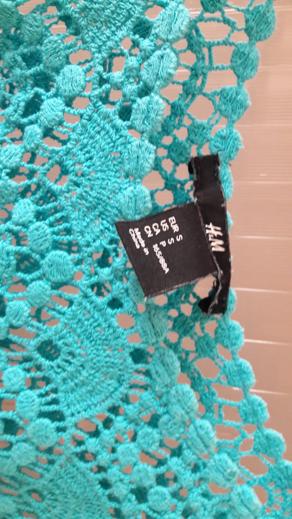 Strandkleid türkis