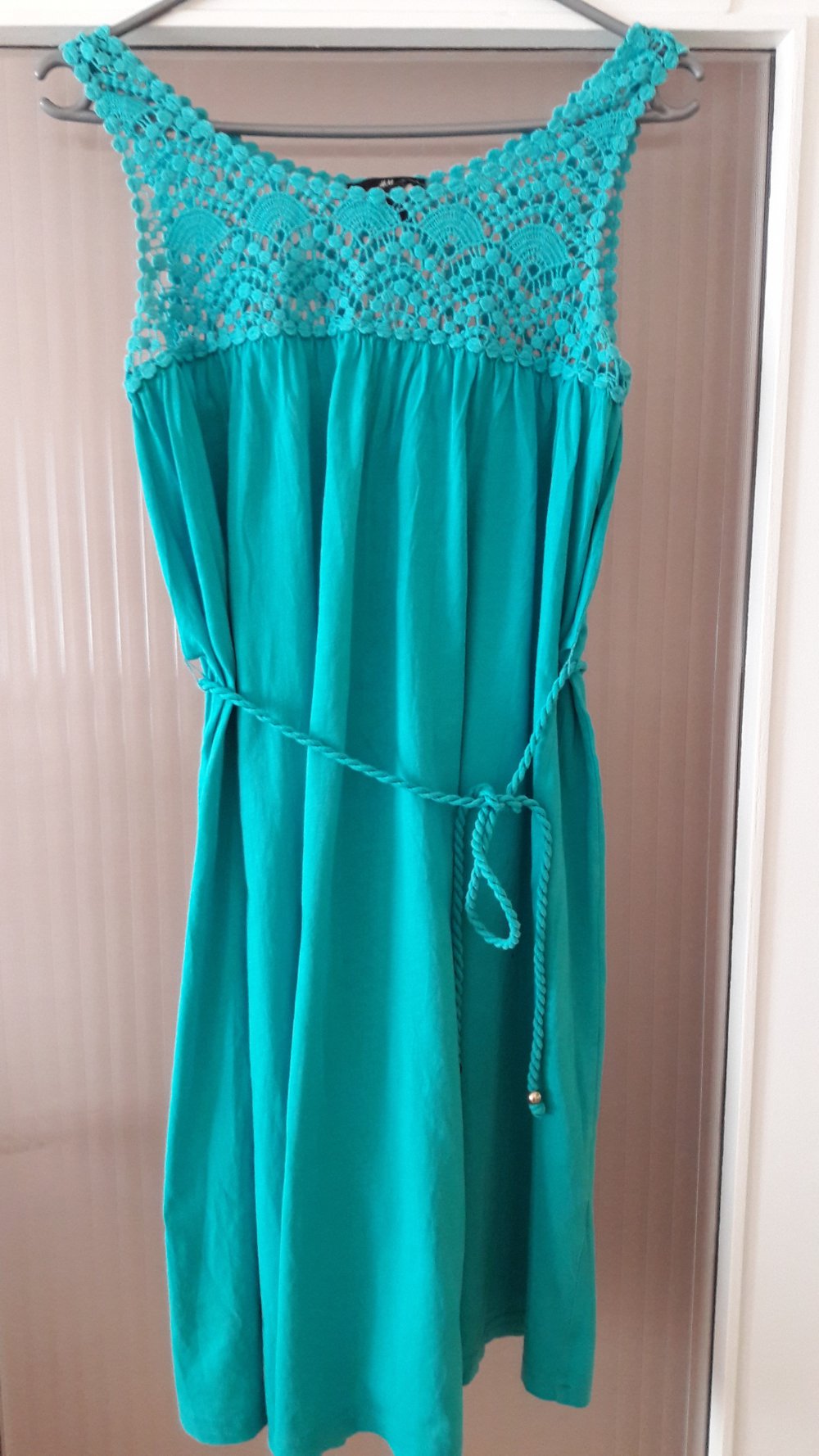 Strandkleid türkis