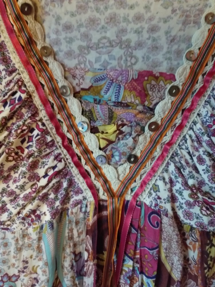 Buntes Kleid