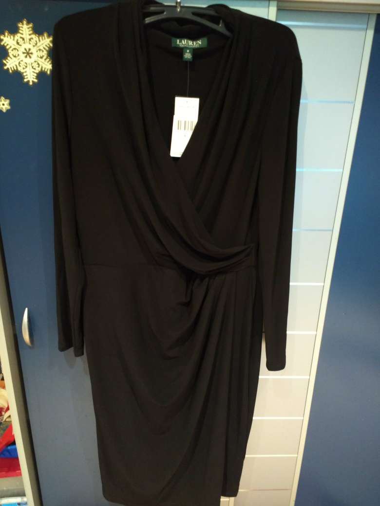 Ralph Lauren Jersey Wickelkleid Neu!