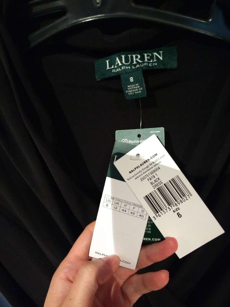 Ralph Lauren Jersey Wickelkleid Neu!
