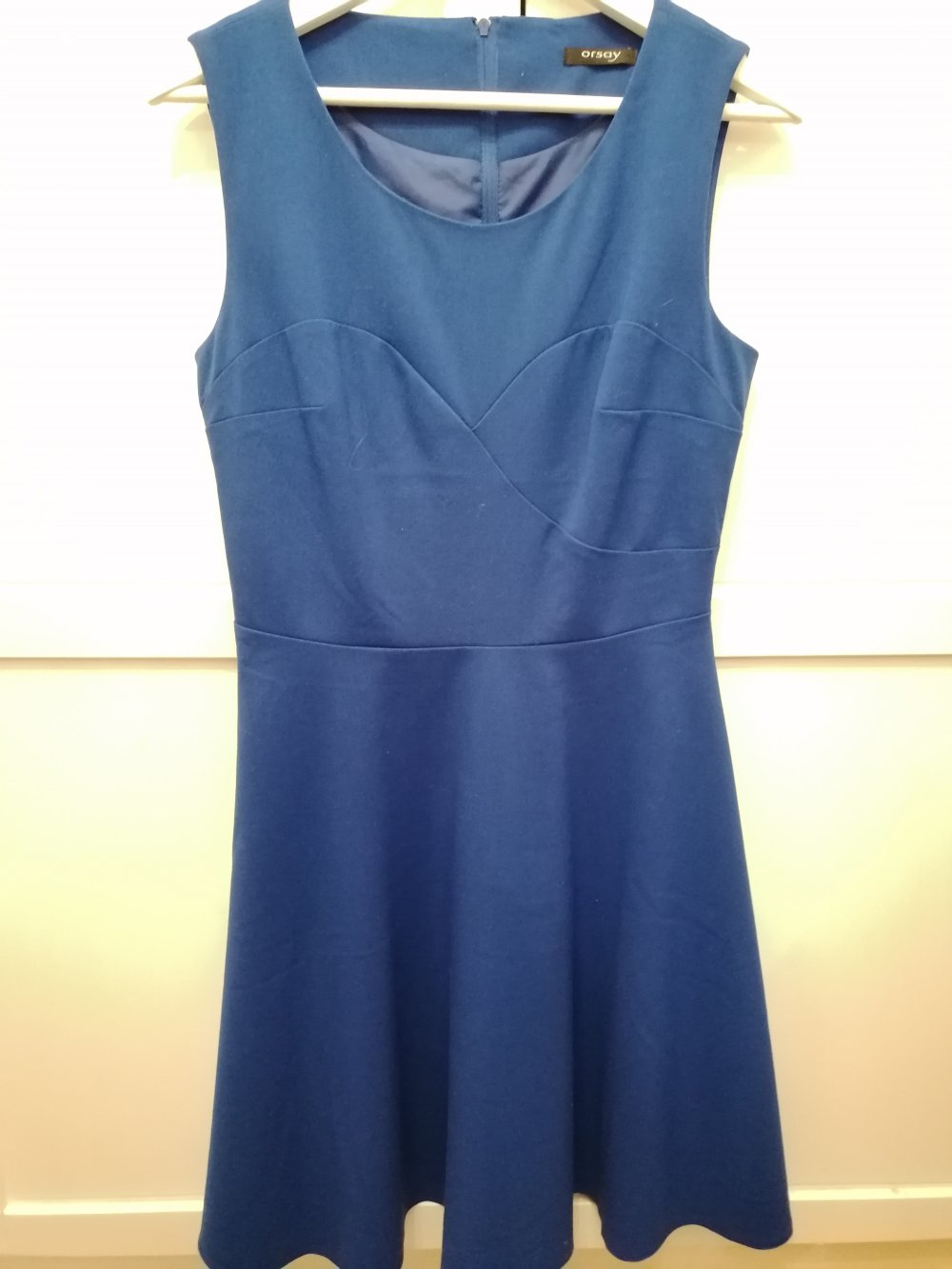 Blaues Kleid, Orsay, Business Look