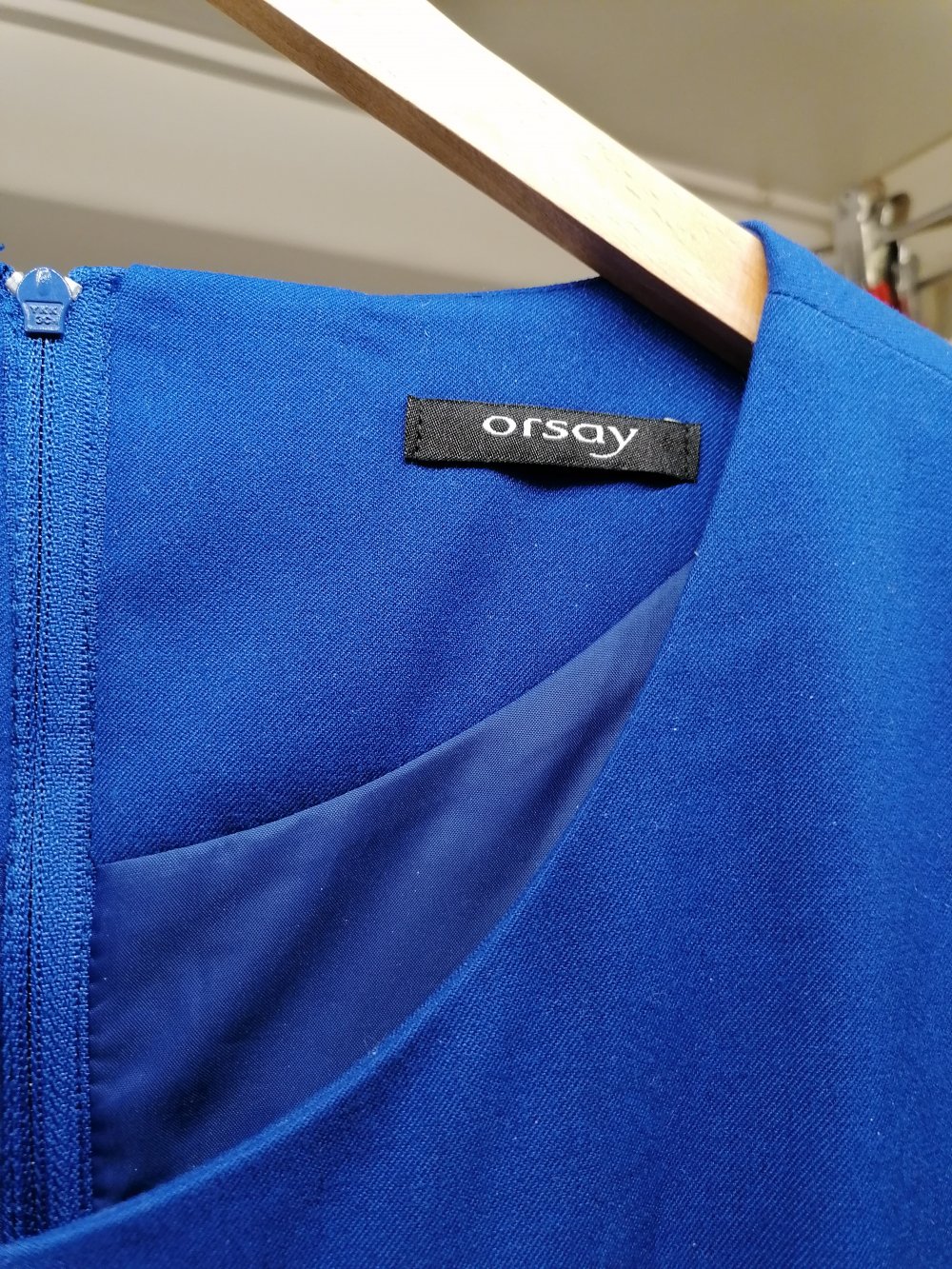 Blaues Kleid, Orsay, Business Look