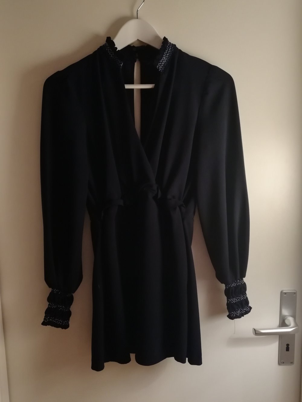 Dunkelblauer Jumpsuit, Zara Basic