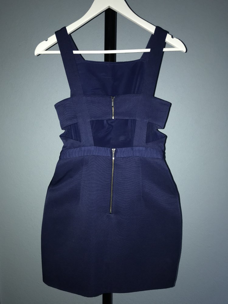 Mini-Kleid Dunkelblau S